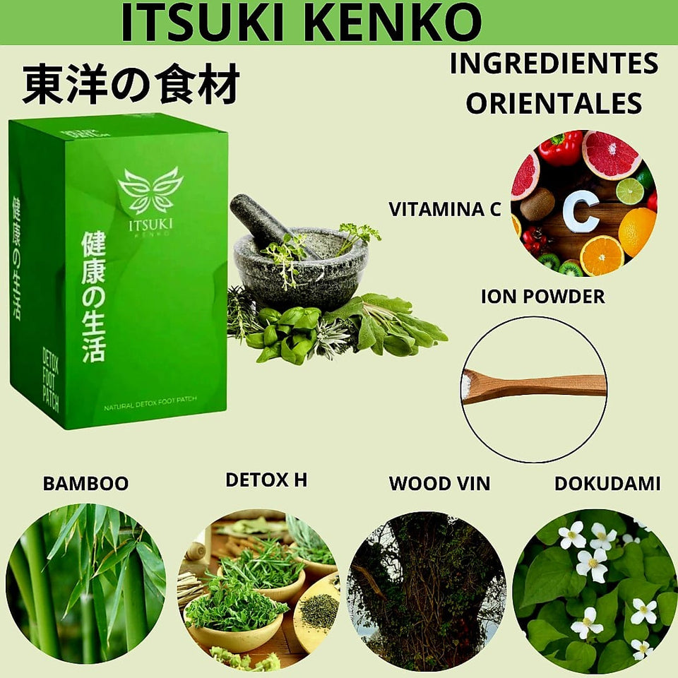PARCHE DETOX - ITSUKI KENYO